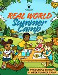 Real World Summer Camp Preschool Workbook: 8-Week Experiential Learning Guide |Summer Camp Series
