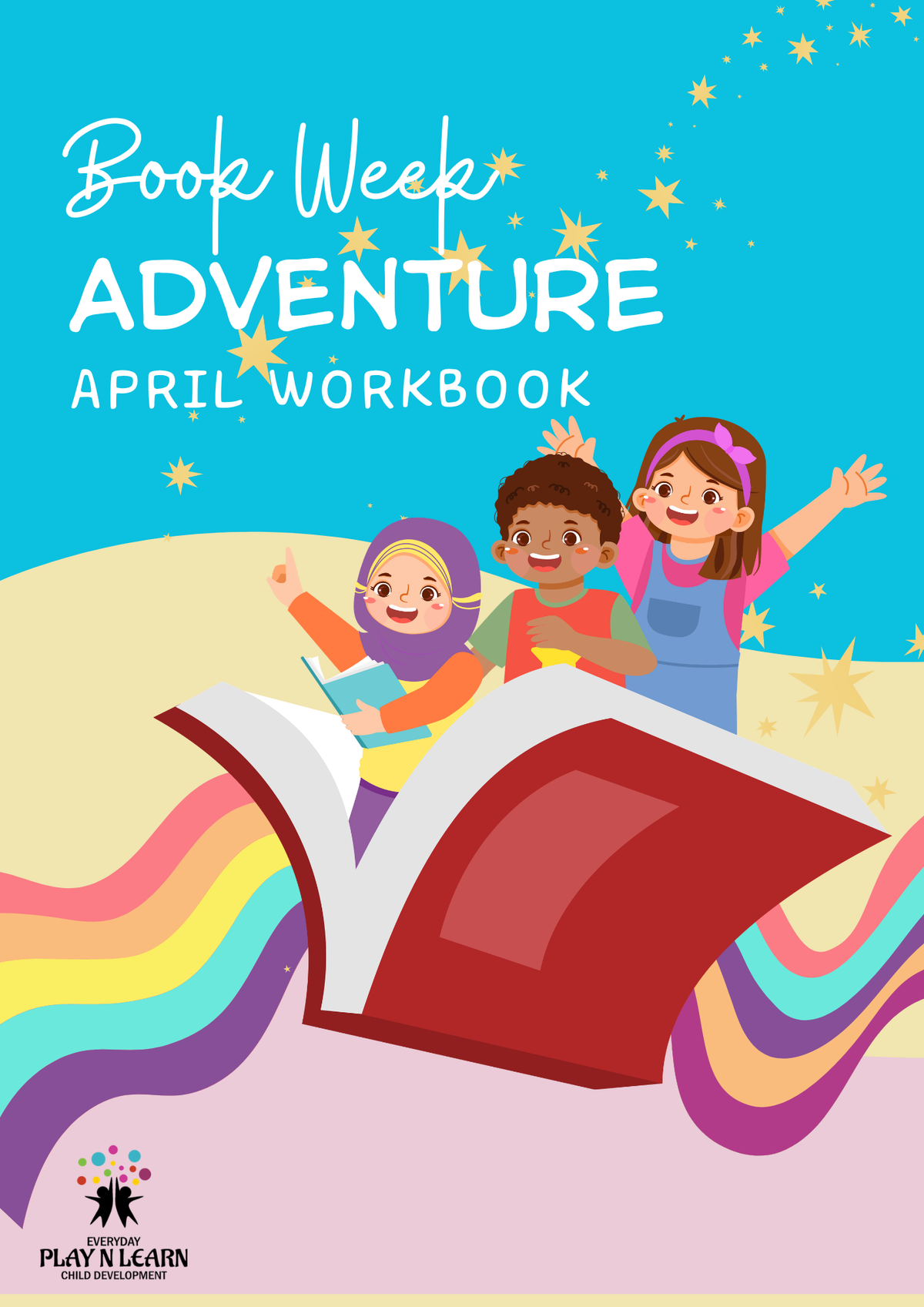 2-Year-Old Classroom: Book Week Adventure (April) Workbook  | Everyday Play N Learn Curriculum Series