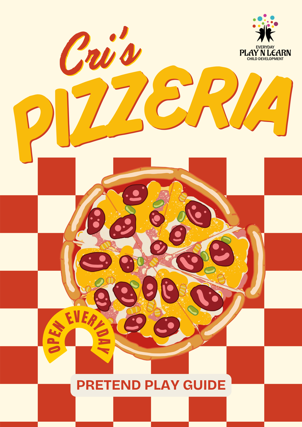 Cri's Pizzeria: Pretend Play Guide & Activity Workbook | Pretend Play Series