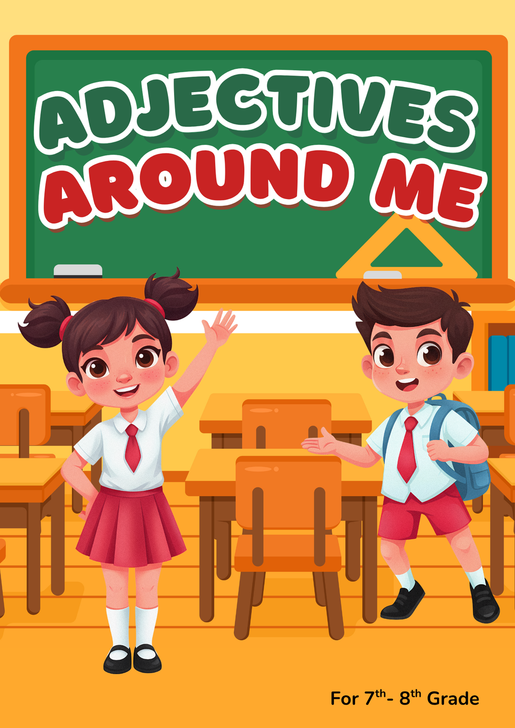Adjectives Around Me Activity Pack (Grades 7-8) | Middle School Grammar & Writing Worksheets