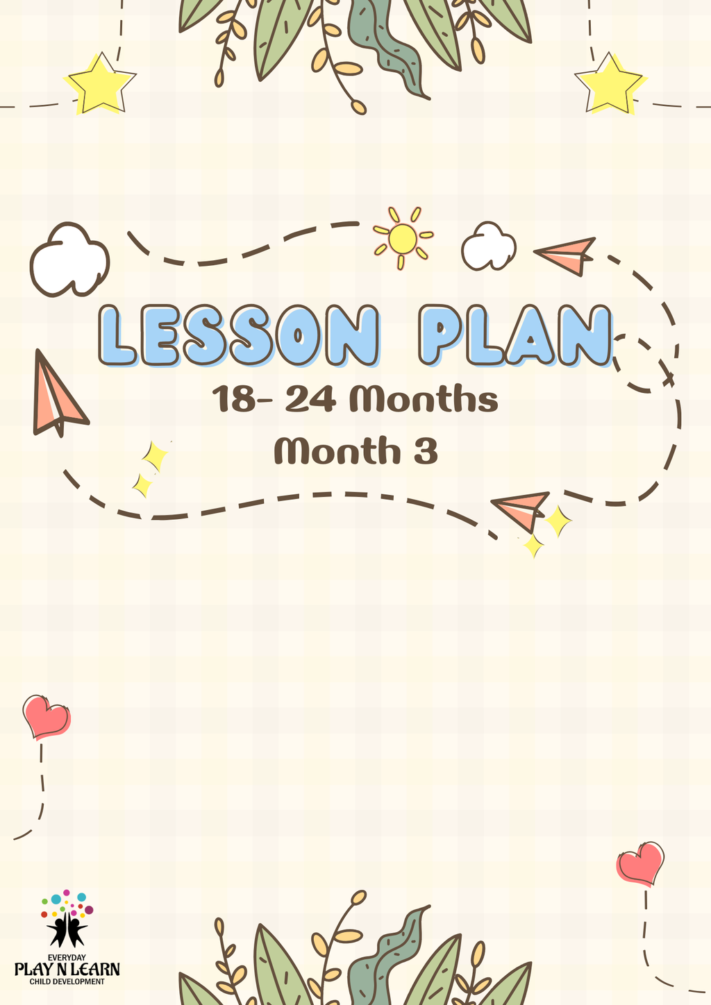 18–24 Months: Lesson Plan: Colorful Creations (Month 3) | Everyday Play N Learn Curriculum Series