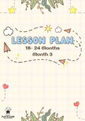 18–24 Months: Lesson Plan: Colorful Creations (Month 3) | Everyday Play N Learn Curriculum Series