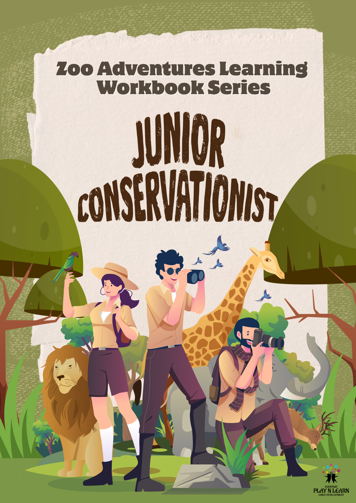 Junior Conservationist Activity Workbook (Ages 9-12) | Ecosystems, Wildlife Heroes & Zoo Exhibit Design Learning Pack