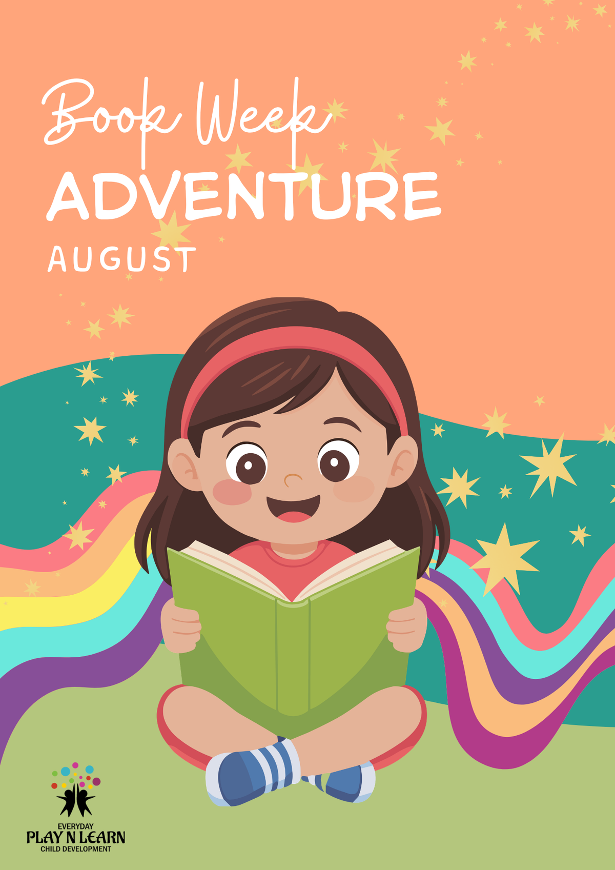 2-Year-Old Classroom: Book Week Adventure Unit Teacher's Guide- August | Everyday Play N Learn Curriculum Series