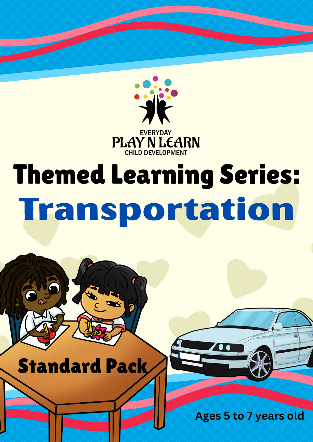 Transportation Activity Pack (Ages 5-7) | Land, Air & Sea Vehicles Preschool Worksheets