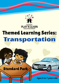 Transportation Activity Pack (Ages 5-7) | Land, Air & Sea Vehicles Preschool Worksheets