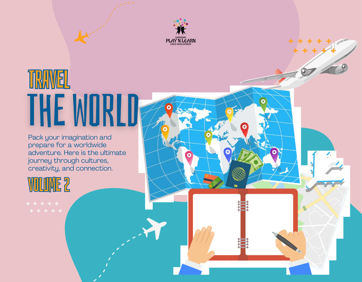 Culture & Kindness Passport Activity Book: Vol. 2 World Traveler Series | Everyday Play N Learn