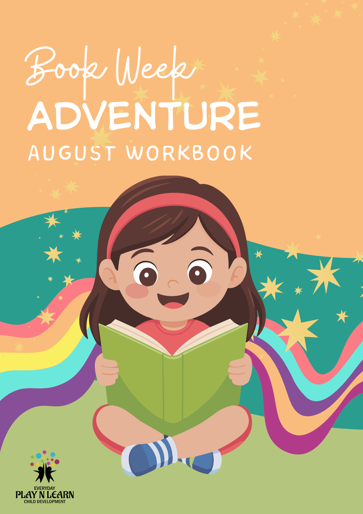 2-Year-Old Classroom: Book Week Adventure August Workbook  | Everyday Play N Learn Curriculum Series