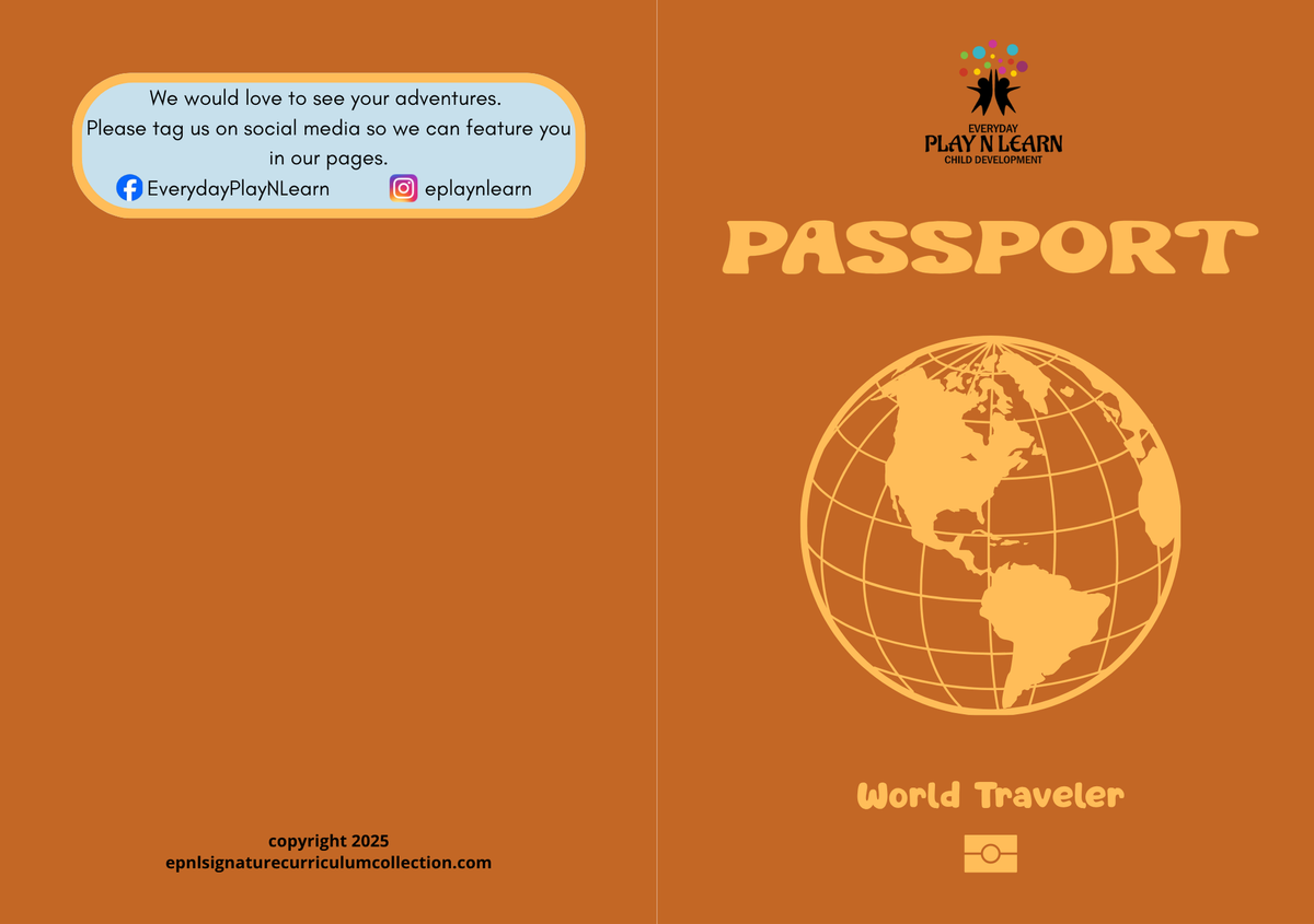 Egypt World Traveler Passport Booklet | Geography & Social Studies Mini Activity Unit