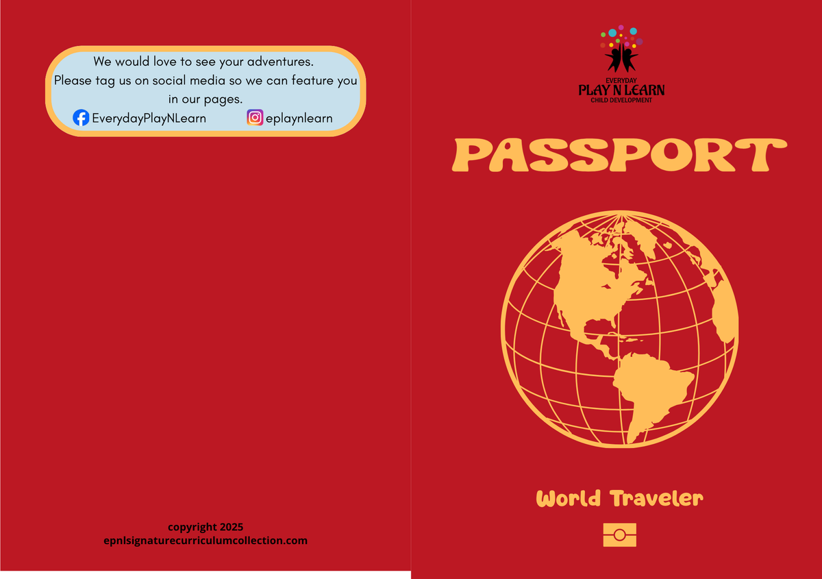 China World Traveler Passport Booklet | Geography & Social Studies Mini Activity Unit