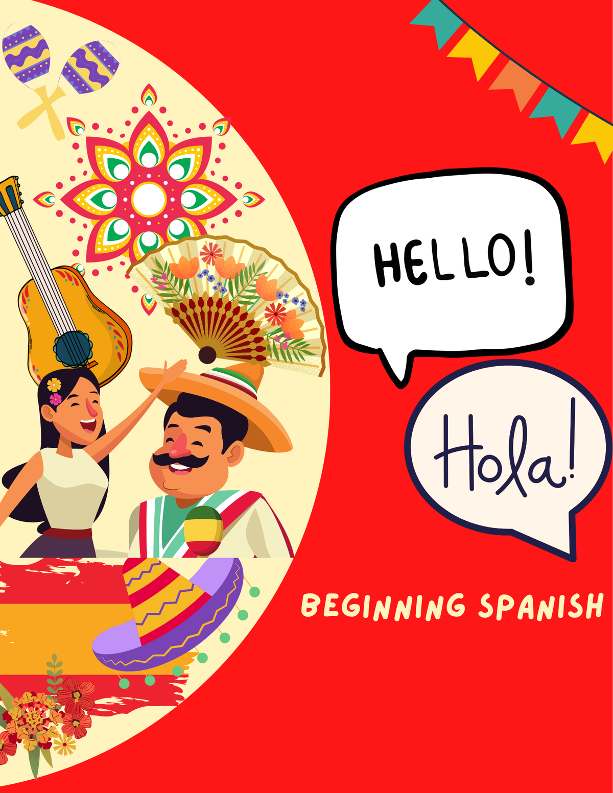 Beginning Spanish Supplemental Activity Unit | Everyday Play N Learn Curriculum Series