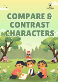 Compare & Contrast Characters Activity Pack (Grades 3-5) | Reading Comprehension Worksheets