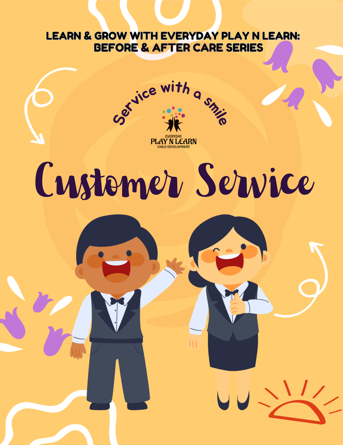 Customer Service - Service with a Smile (Before & After Care Series) | SEL Social Skills