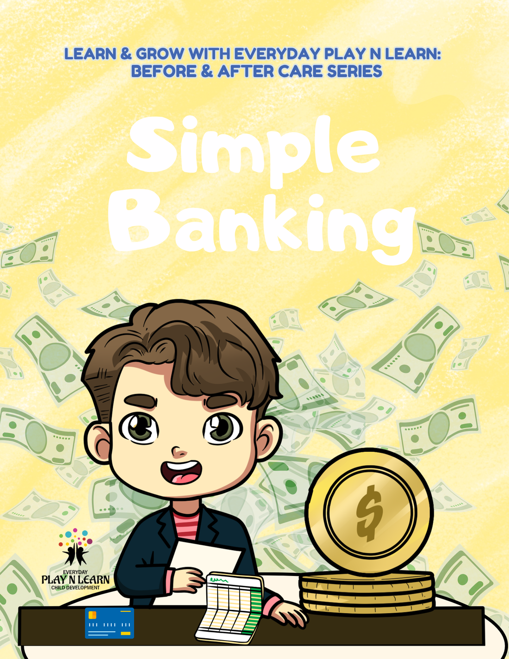 Simple Banking (Before & After Care Series) | Kids Bank Account & Check Writing Worksheets