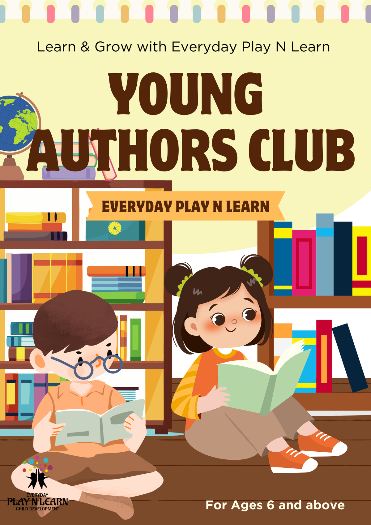 Young Authors Club: Activity Workbook & Creative Writing Guide | Summer Camp