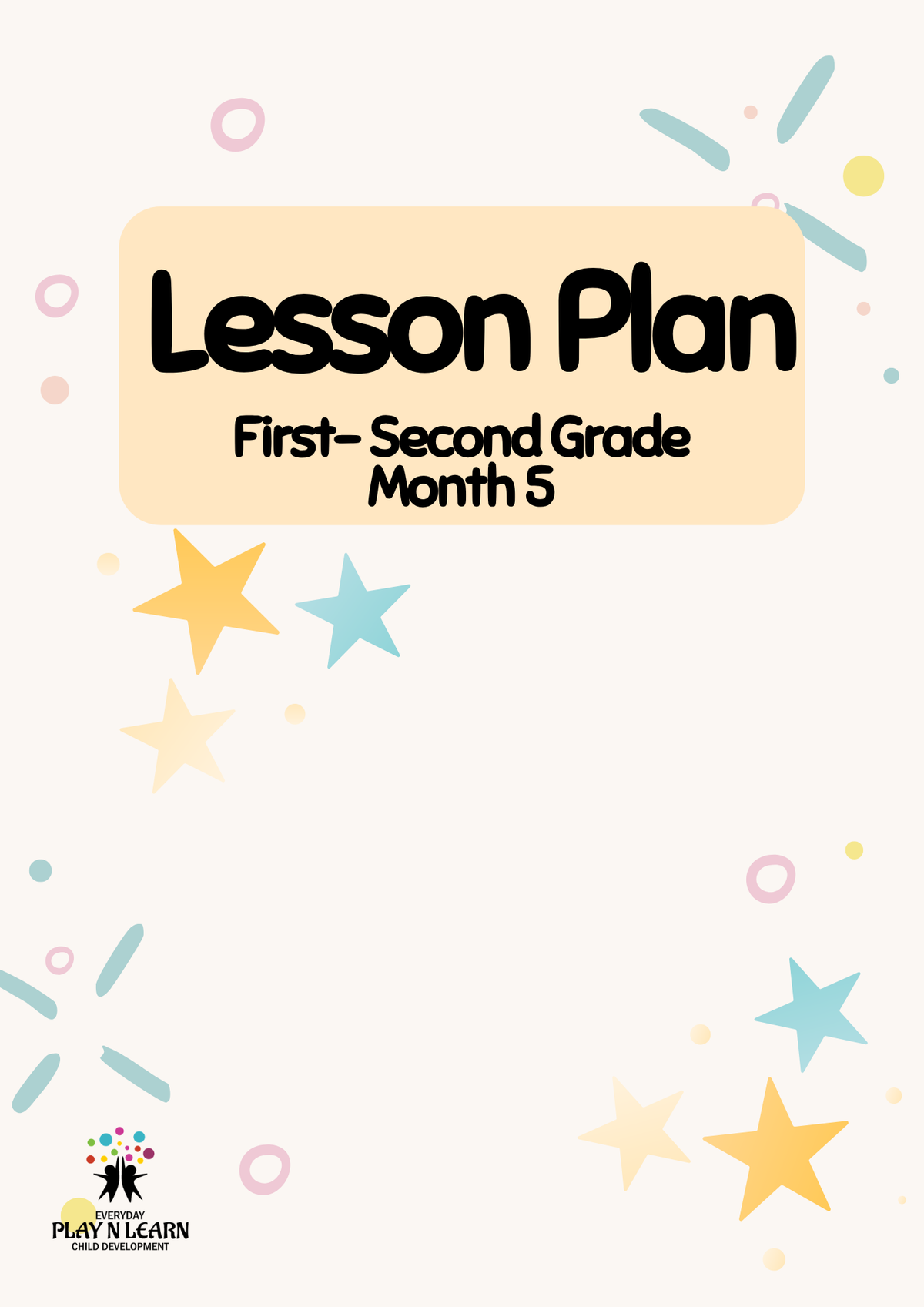 1st & 2nd Grade After-School & Before-Care Curriculum: Month 5 (January) - Money Basics & Store Workers | Learn & Grow Series