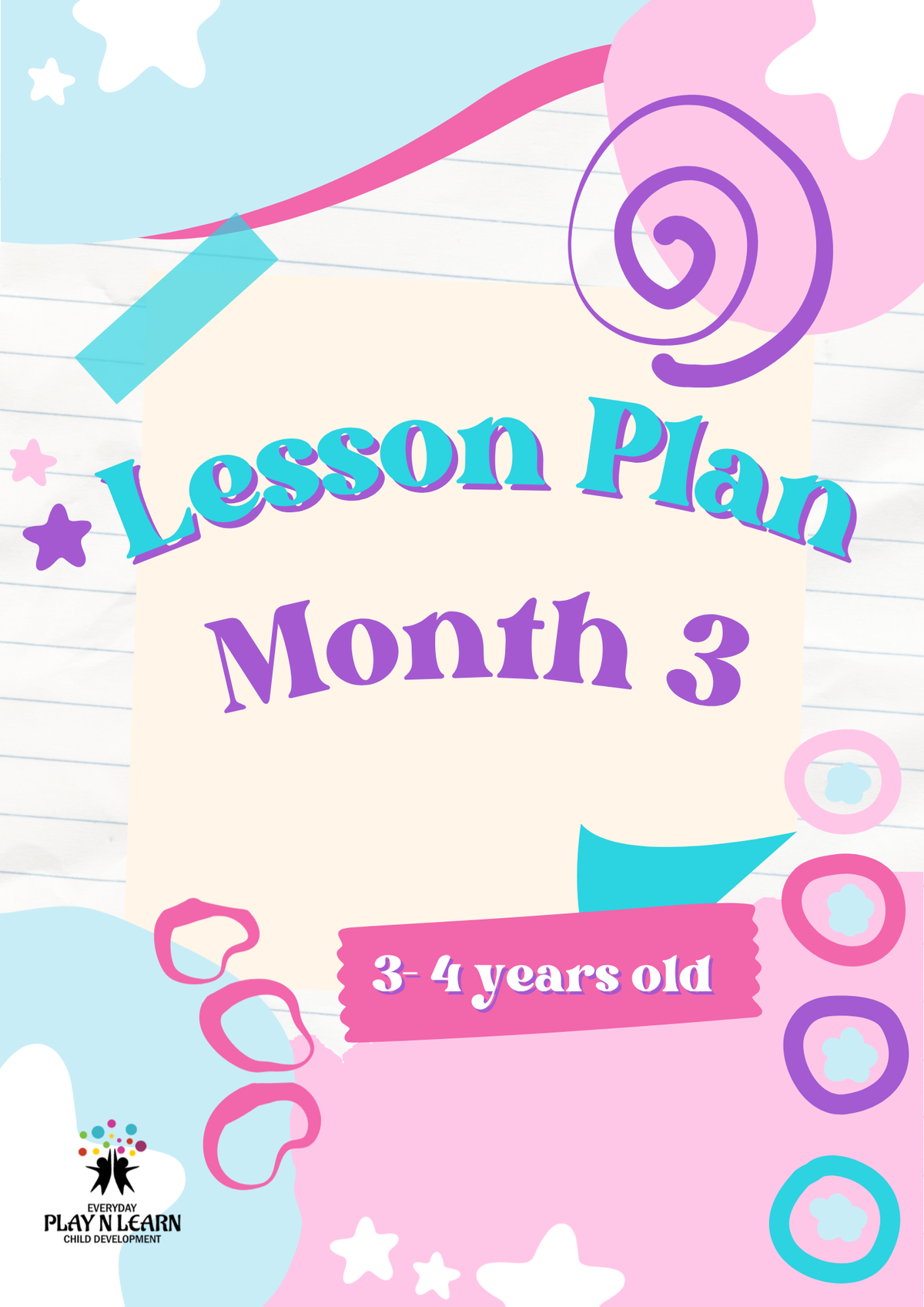 3–4 Years Old: Lesson Plan: Community Helpers (Month 3) | Everyday Play N Learn Curriculum Series
