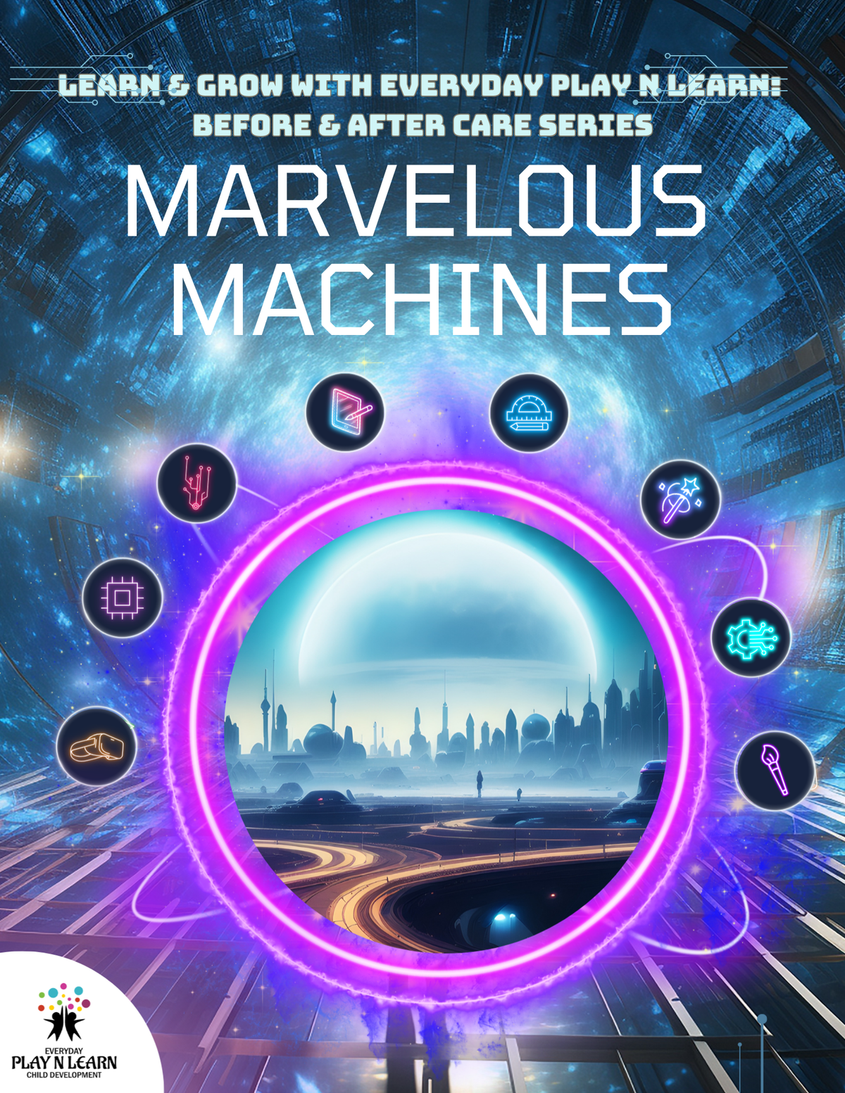 Marvelous Machines Workbook | Learn & Grow Before & After Care Series
