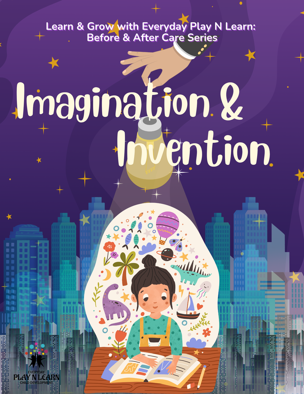 Imagination & Innovation Workbook | Learn & Grow Before & After Care Series