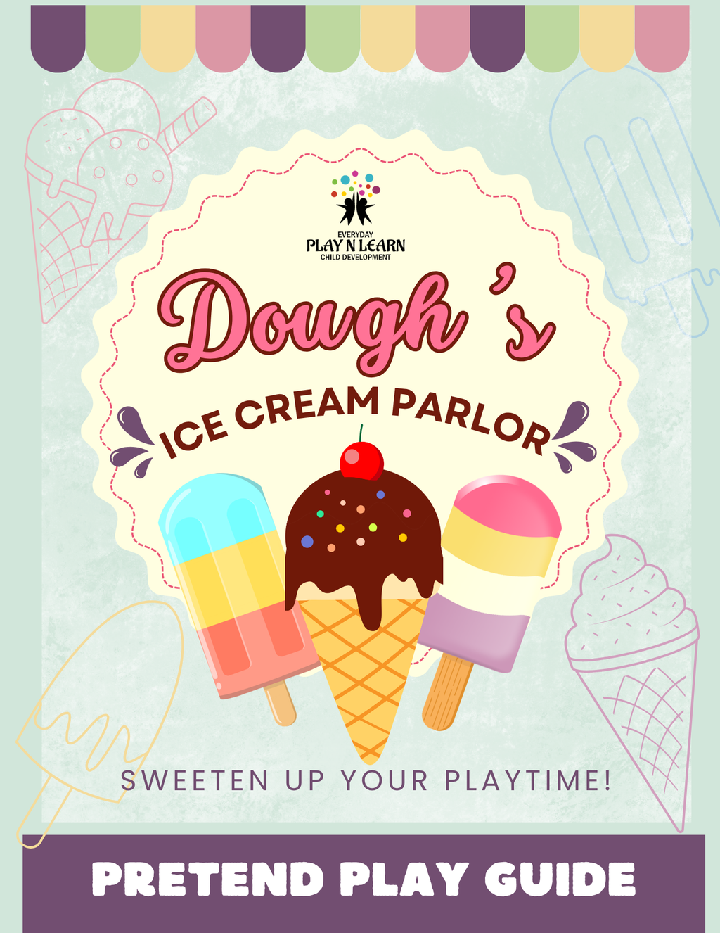 Dough's Ice Cream Parlor: Pretend Play Guide & Activity Workbook | Pretend Play Series