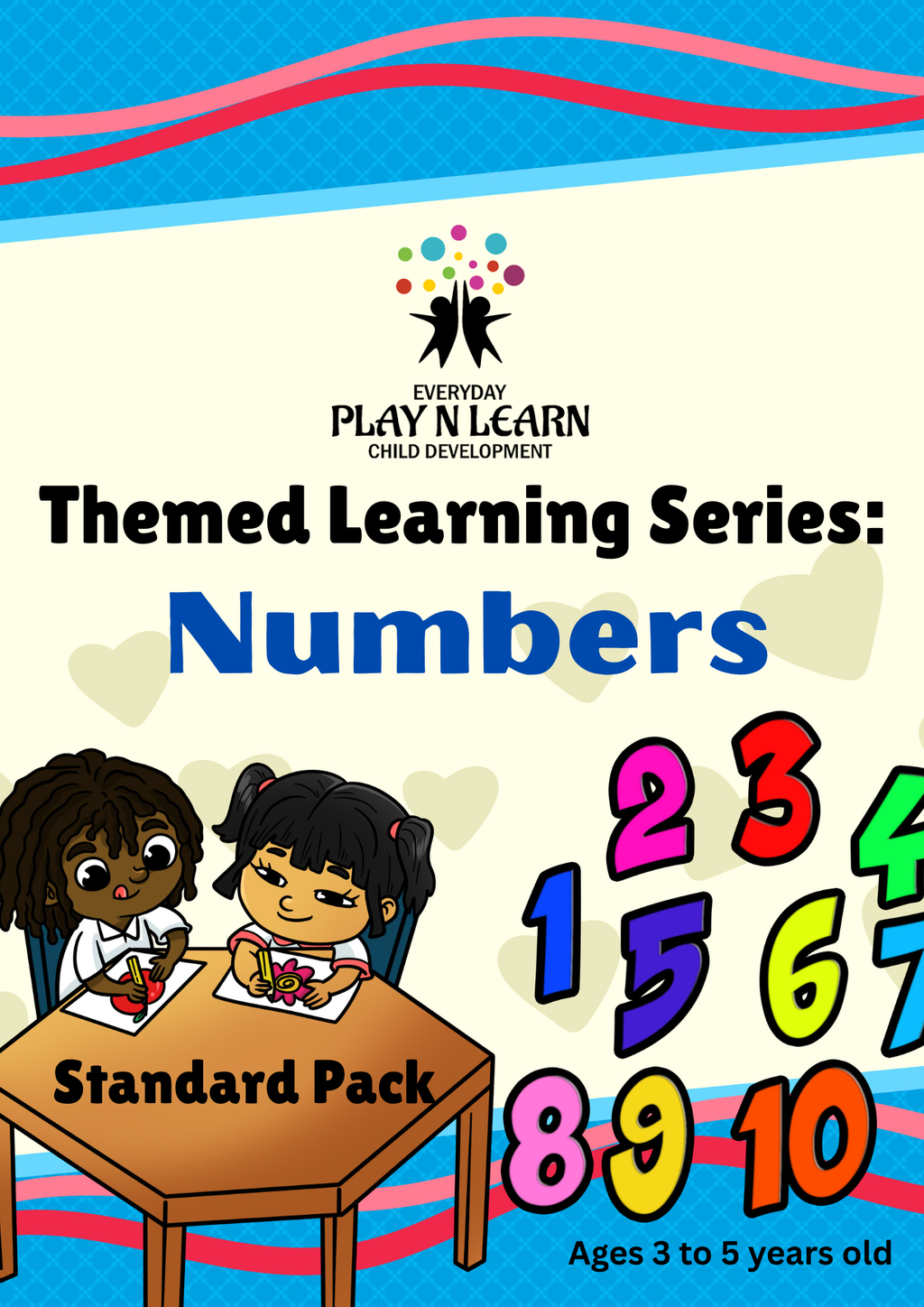Numbers 1-10 Activity Pack (Ages 3-5) | Number Tracing & Counting Games