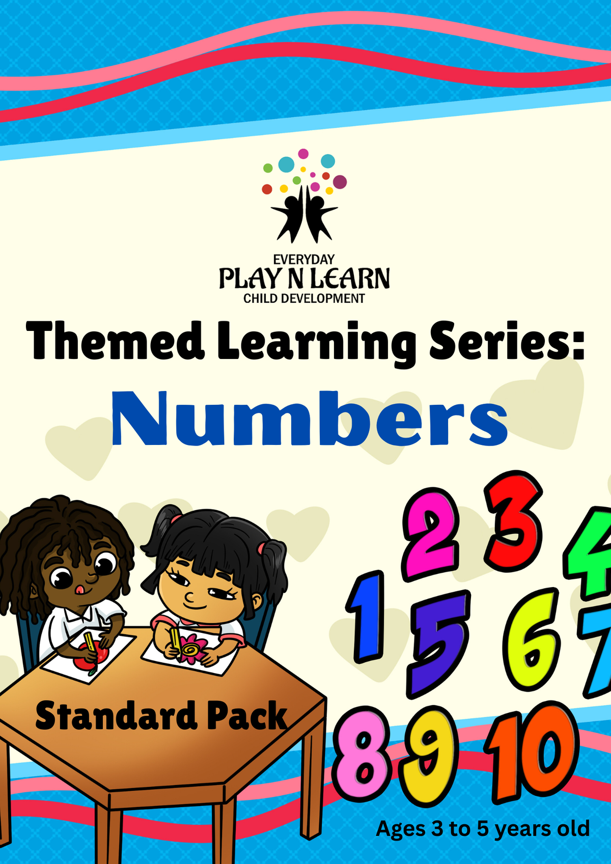 Numbers 1-10 Activity Pack (Ages 3-5) | Number Tracing & Counting Games