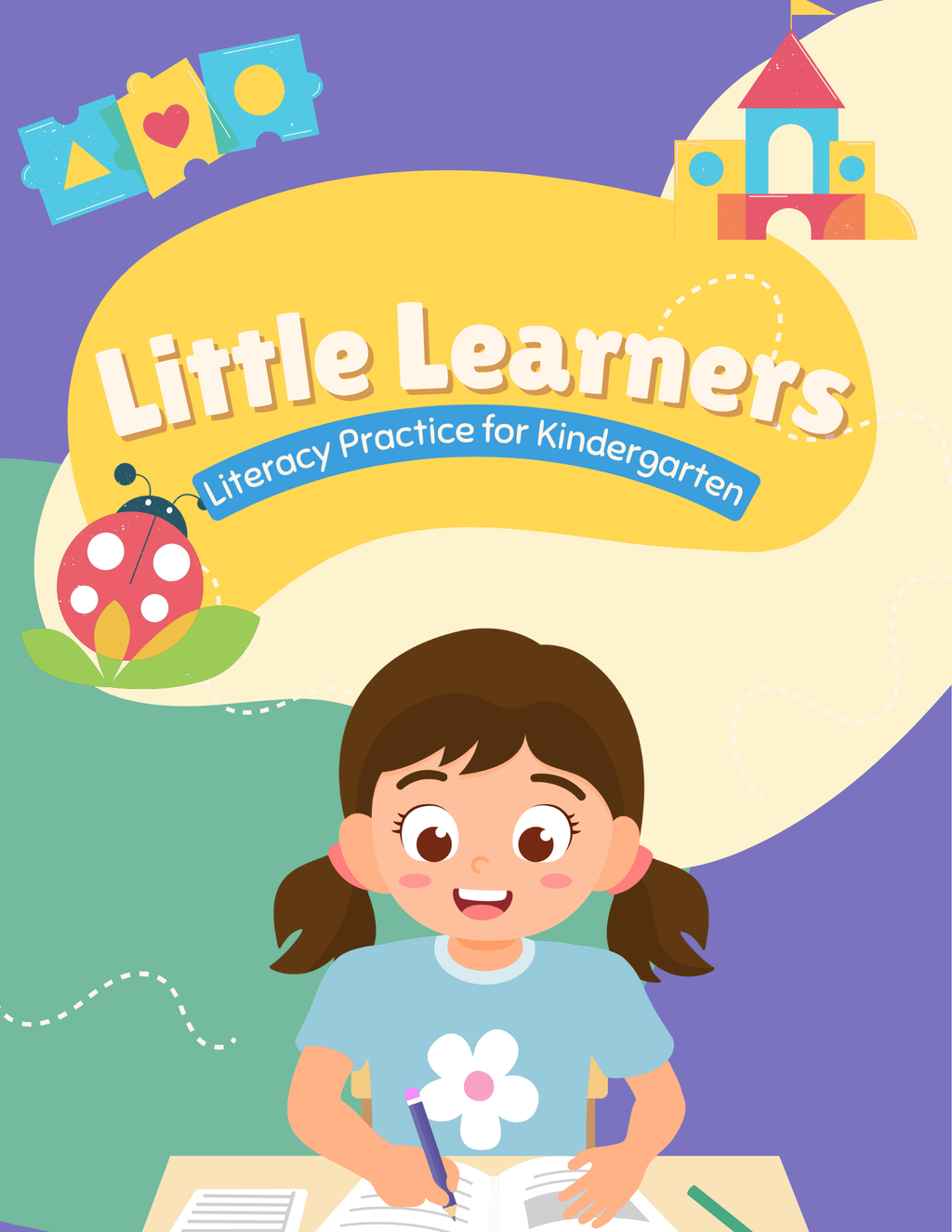Little Learners Literacy Practice for Kindergarten (Sample) | Everyday Play N Learn Curriculum Series