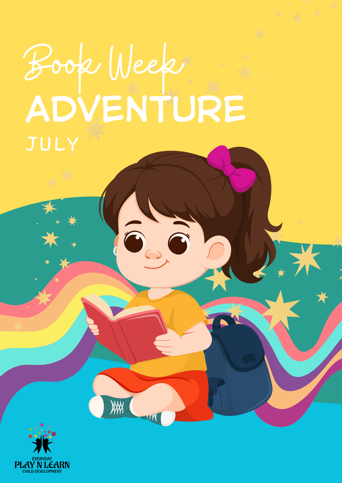2-Year-Old Classroom: Book Week Adventure July Workbook| Everyday Play N Learn Curriculum Series