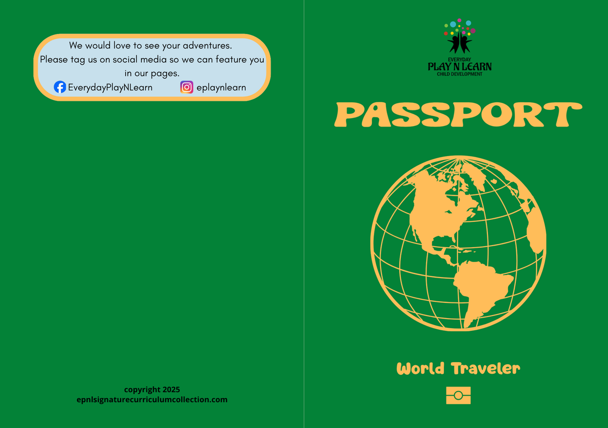 Brazil World Traveler Passport Booklet | Geography & Social Studies Mini Activity Unit