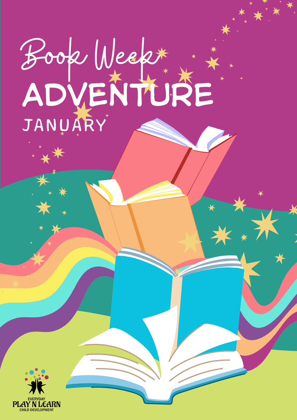 2-Year-Old Classroom: Book Week Adventure Unit: January Teacher's Guide | Everyday Play N Learn Curriculum Series
