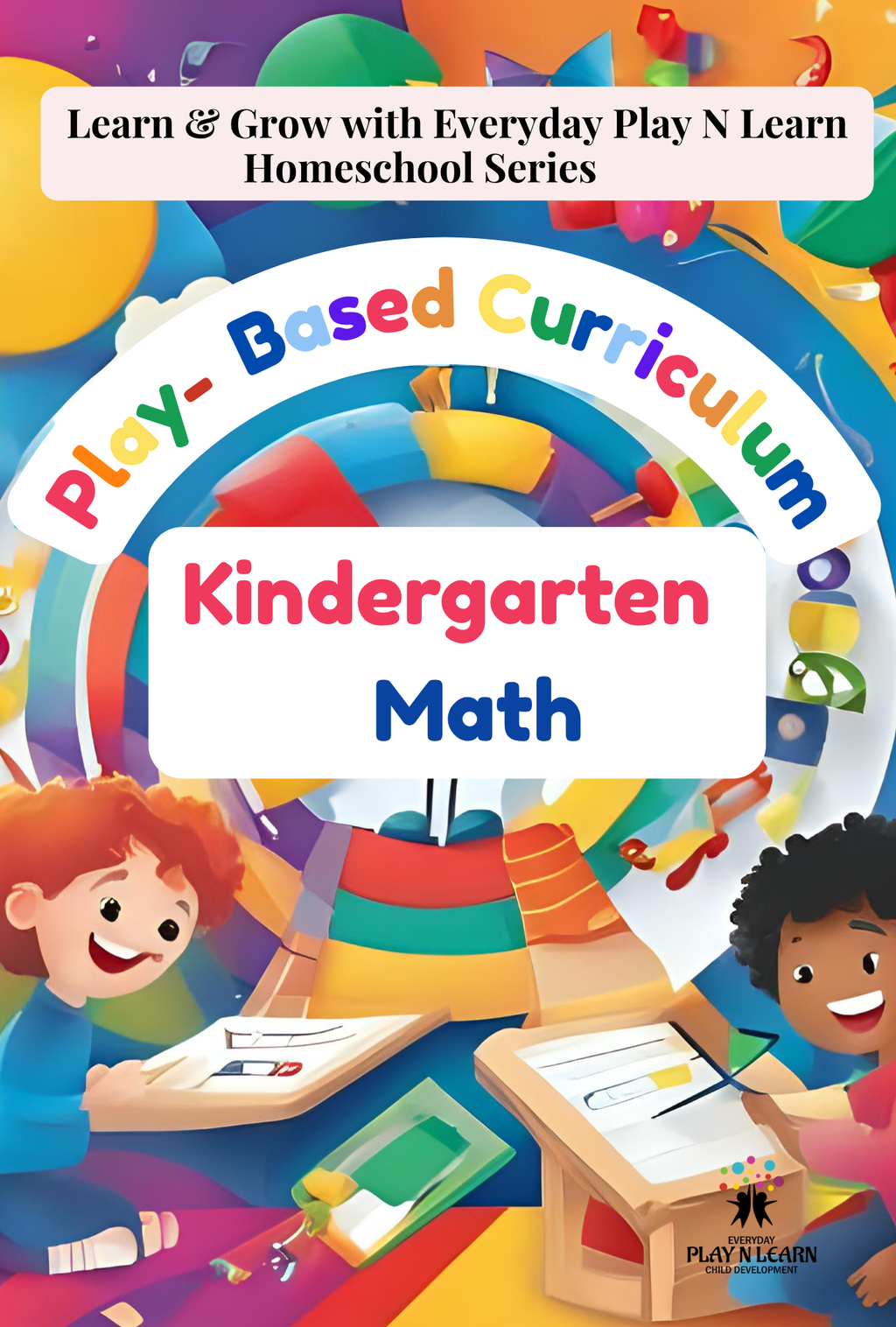 Play-Based Kindergarten Math Curriculum & Assessment Guide | Homeschool Teacher Manual