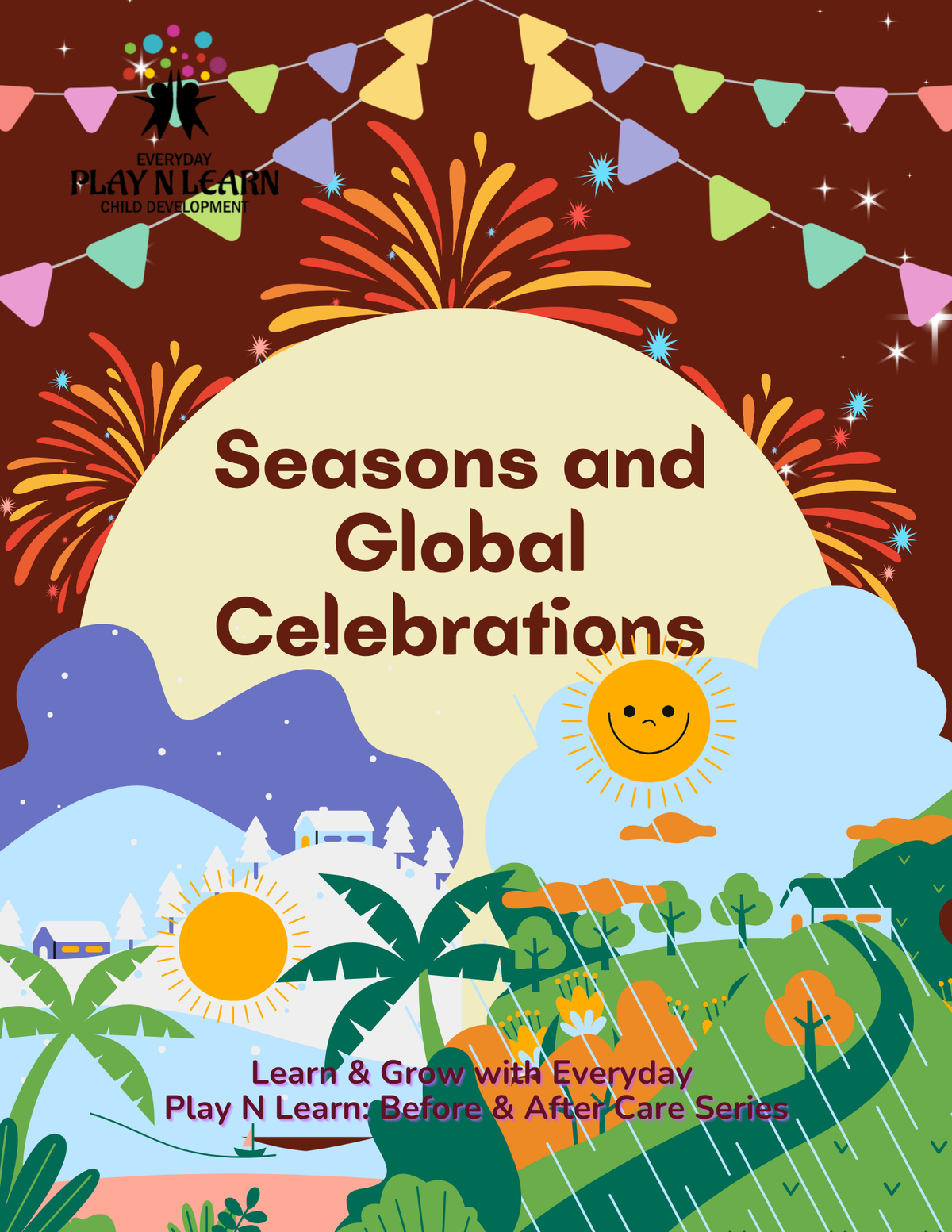 Seasons and Global Celebrations Workbook | Learn & Grow Before & After Care Series