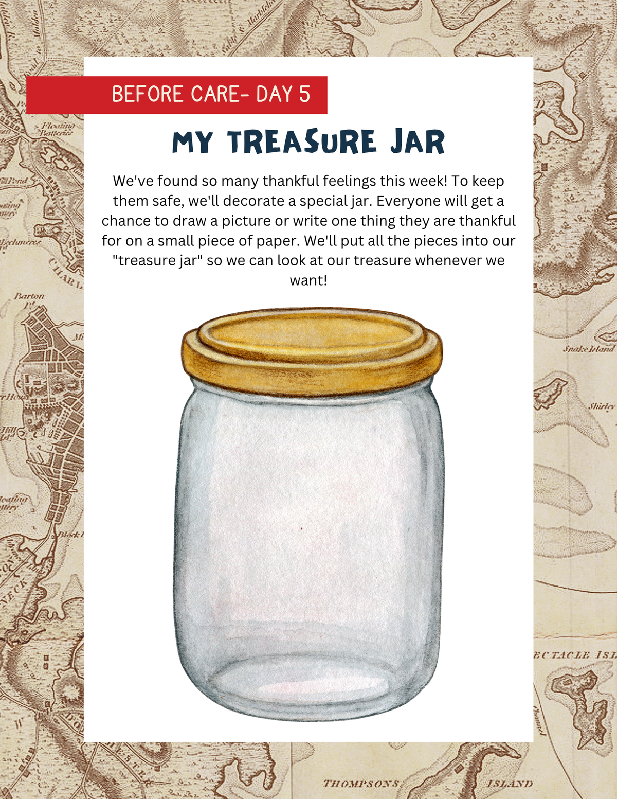 Adventure of Gratitude and Gold Workbook | Learn & Grow Before & After Care Series
