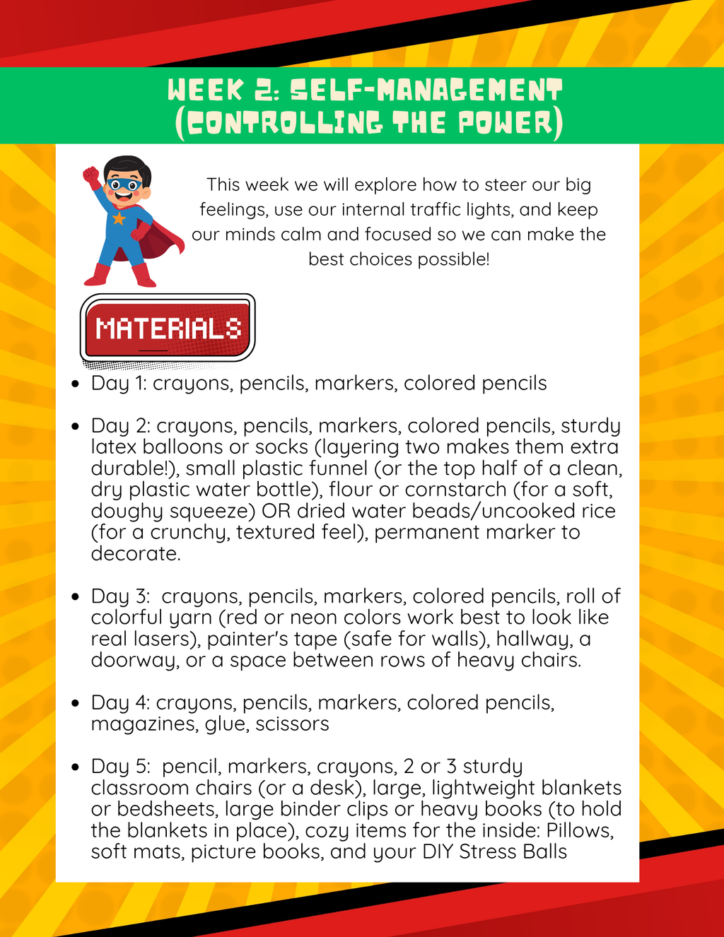 Social-Emotional Learning in Focus Workbook | Learn & Grow Before & After Care Series
