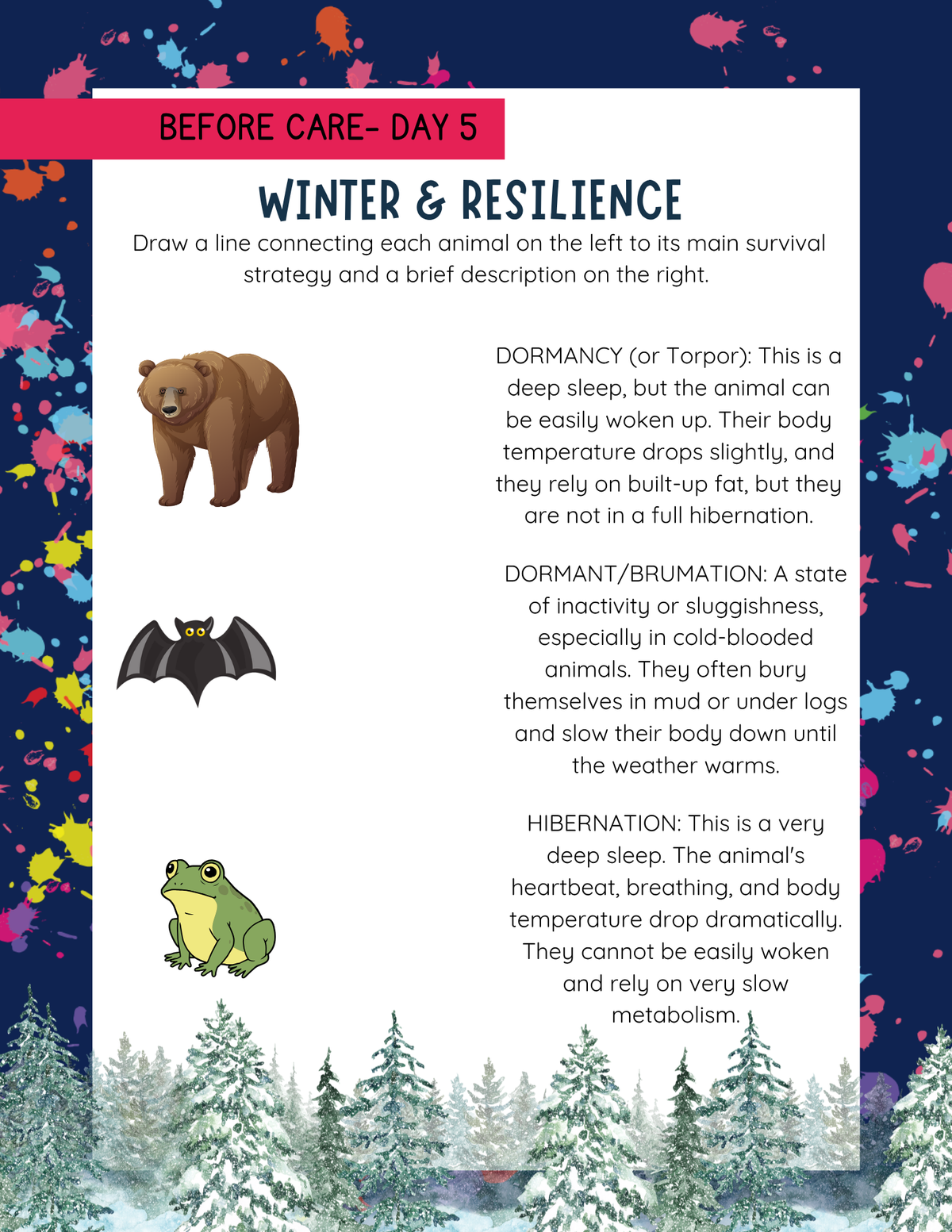 Seasons and Global Celebrations Workbook | Learn & Grow Before & After Care Series