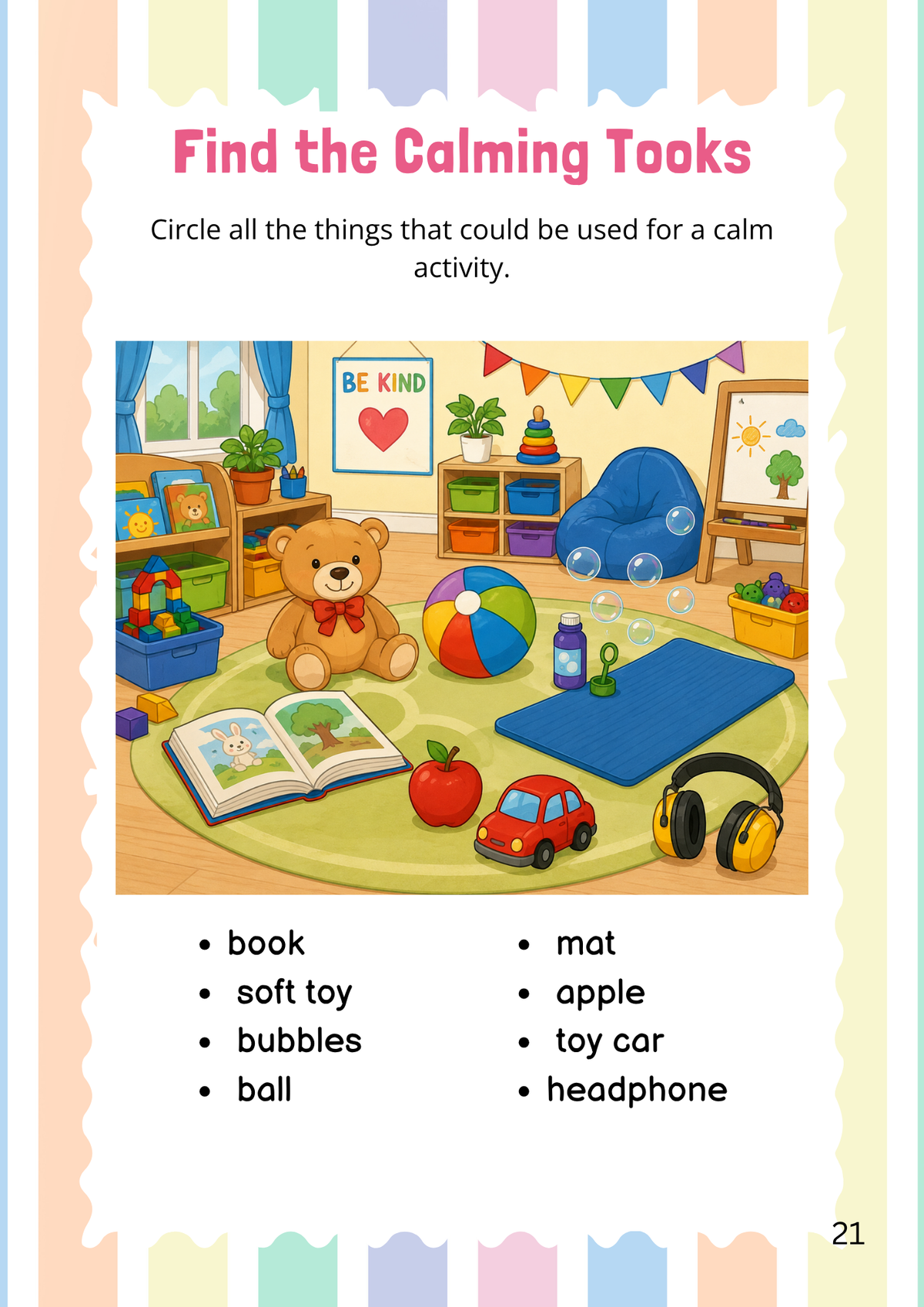 Calm My Body: Early Childhood Sensory & Self-Regulation Guide Workbook | EPNL Spark Curriculum Collection