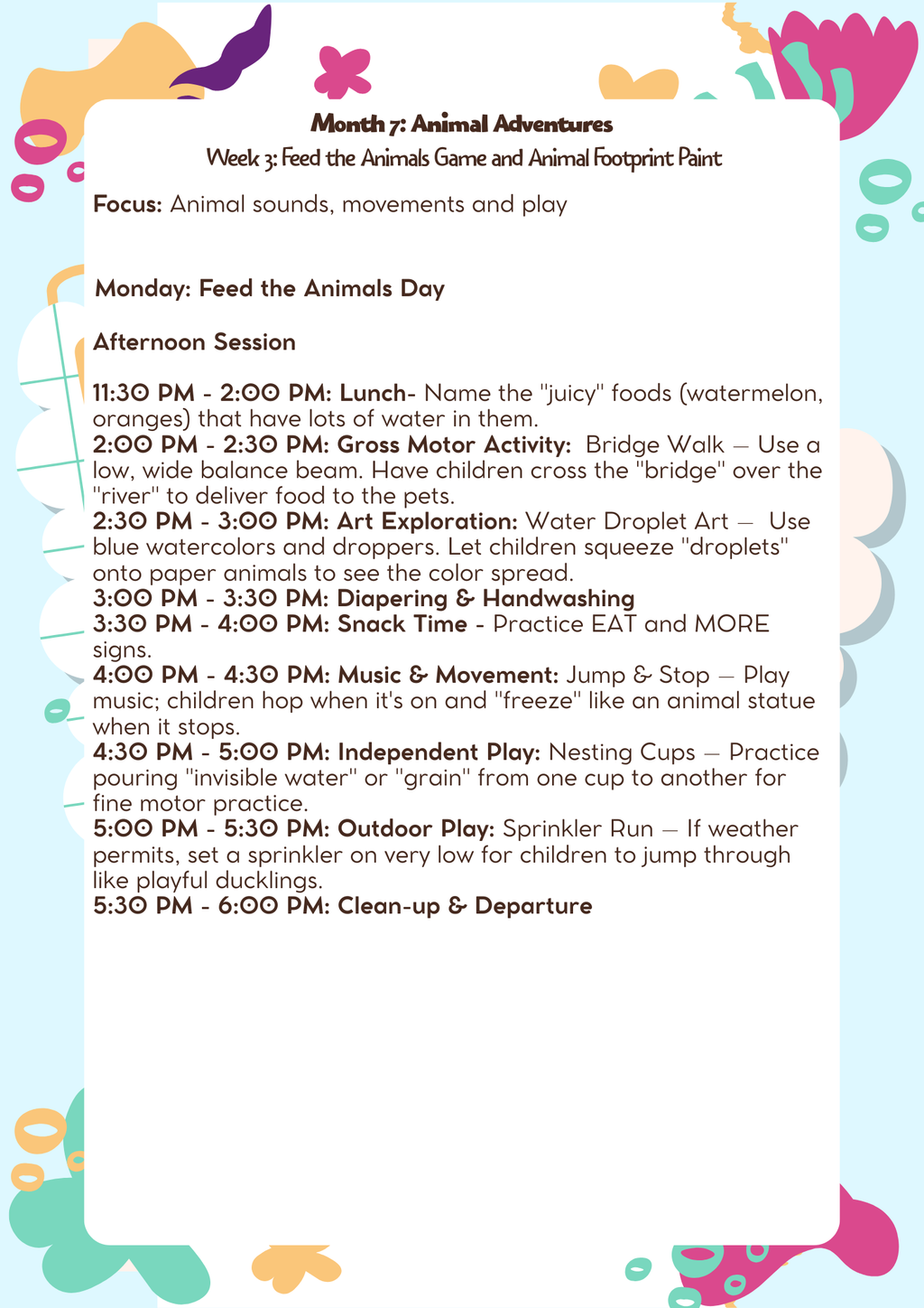 12–18 Months: Lesson Plan: Animal Adventures (Month 7) | Everyday Play N Learn Curriculum Series