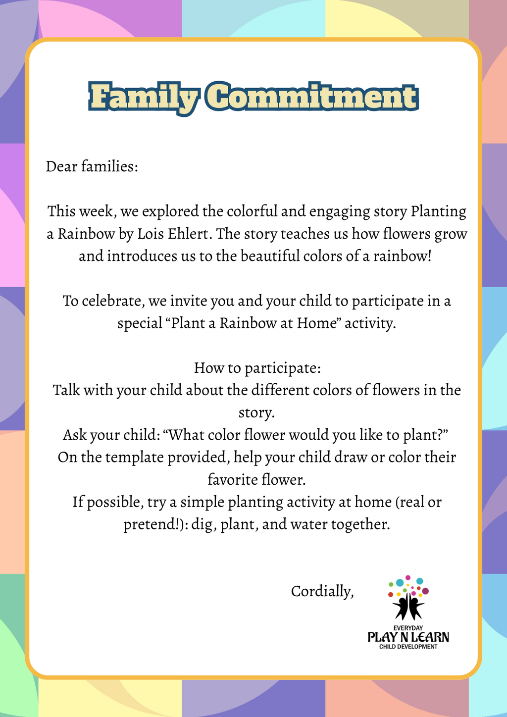 2-Year-Old Classroom: Book Week Adventure March Workbook | Everyday Play N Learn Curriculum Series