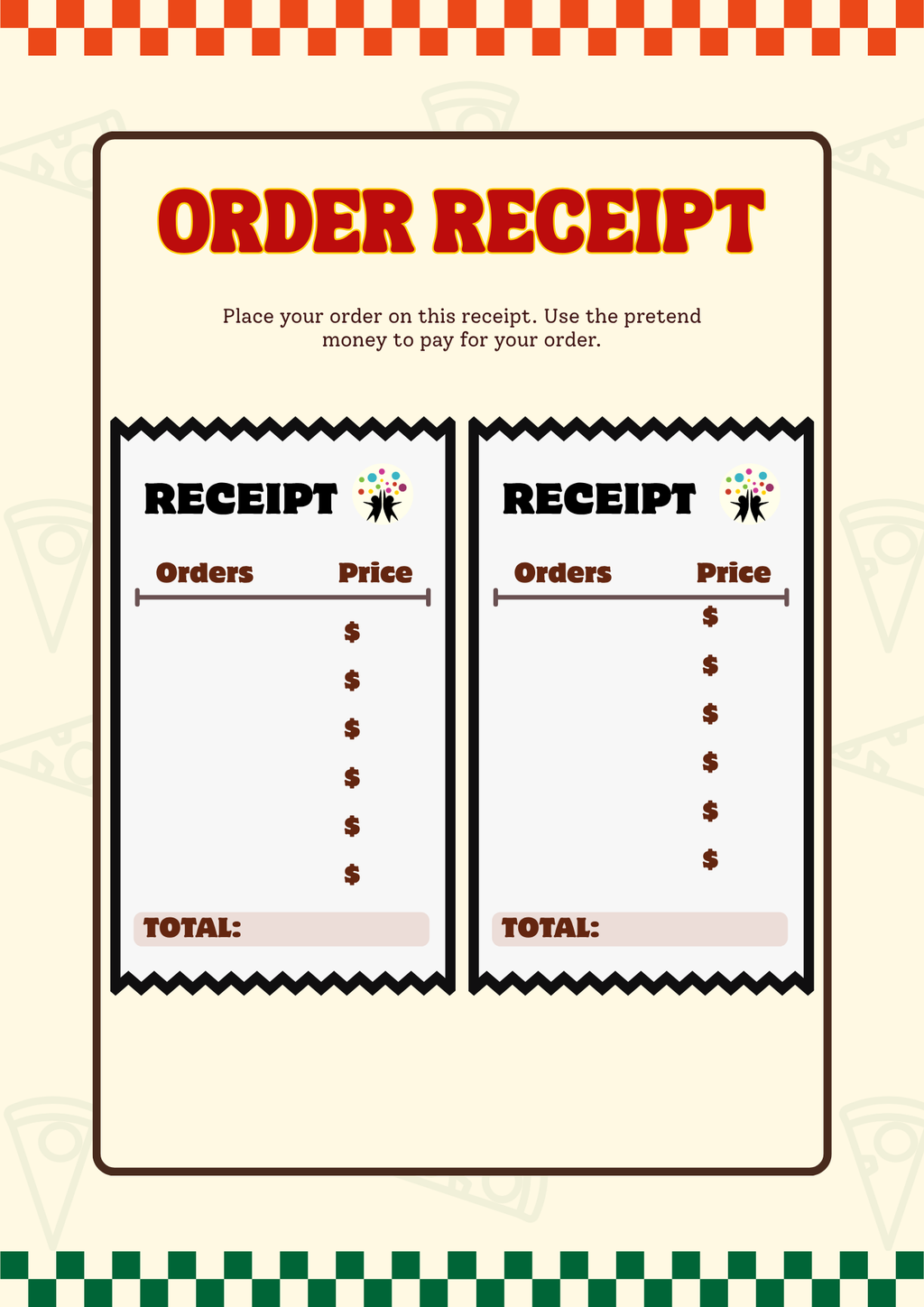 Cri's Pizzeria: Pretend Play Guide & Activity Workbook | Pretend Play Series