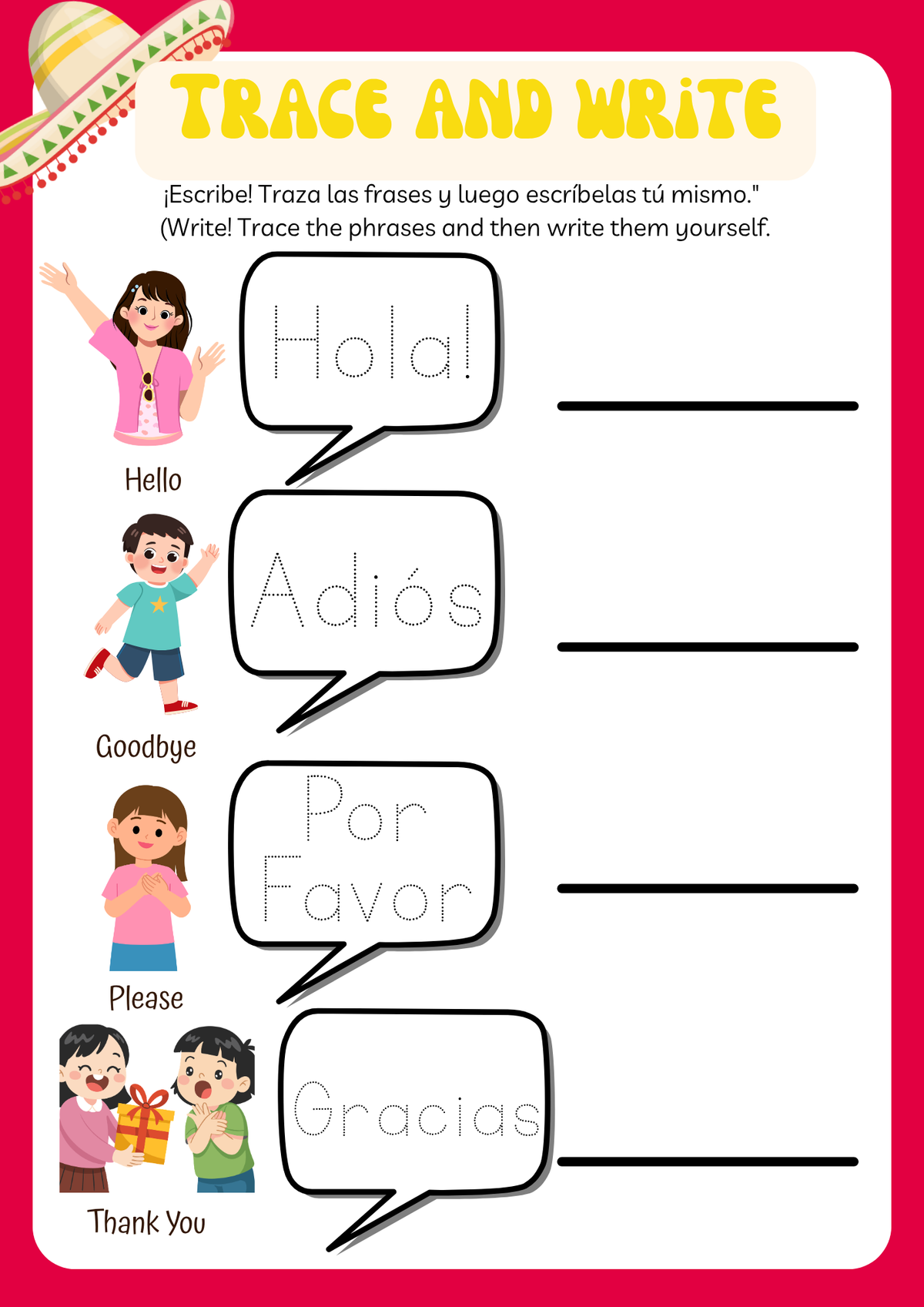 Beginning Spanish Supplemental Activity Unit | Everyday Play N Learn Curriculum Series