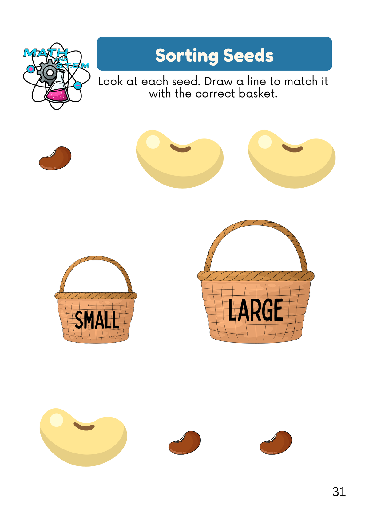Preschool Workbook Month 7: Volume 7 - Growing Things (March Edition) | Comprehensive Curriculum