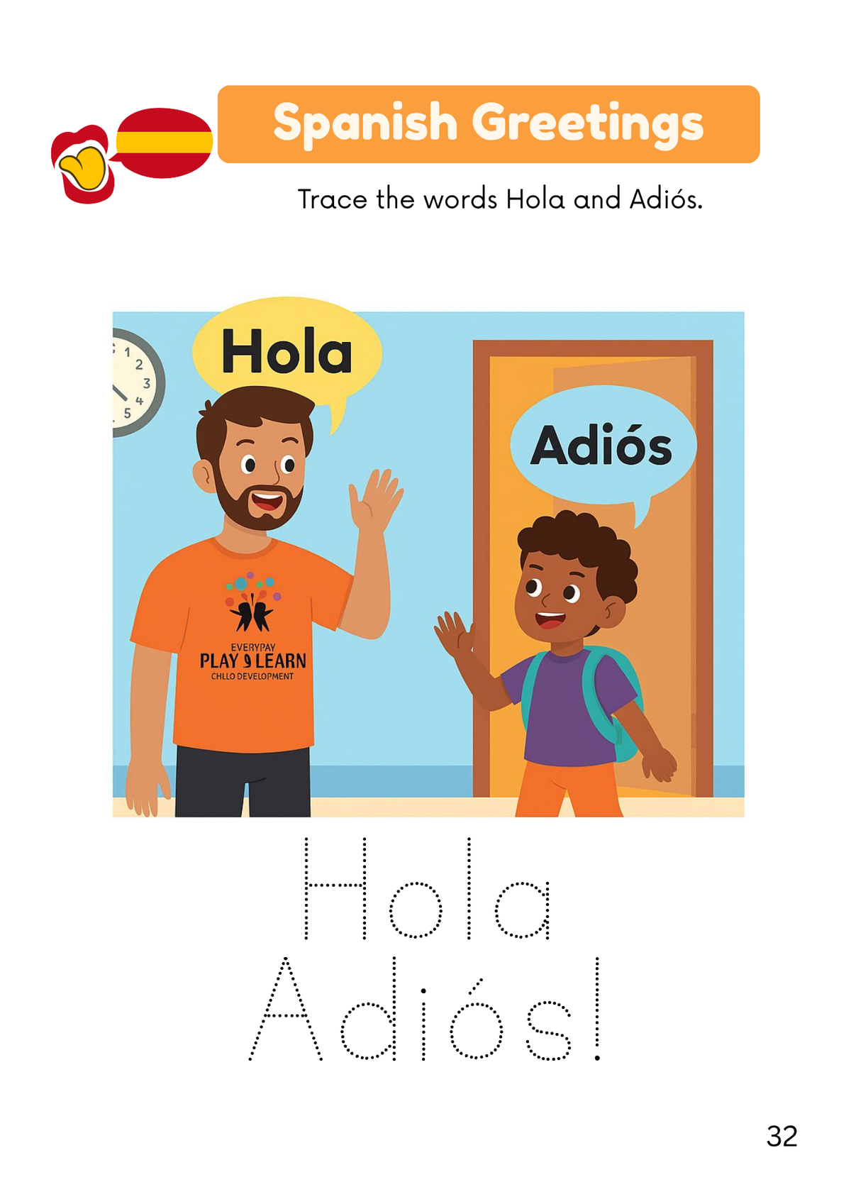 Preschool Workbook Month 1: All About Me (Pre-K3 & Pre-K4) | September Comprehensive Curriculum