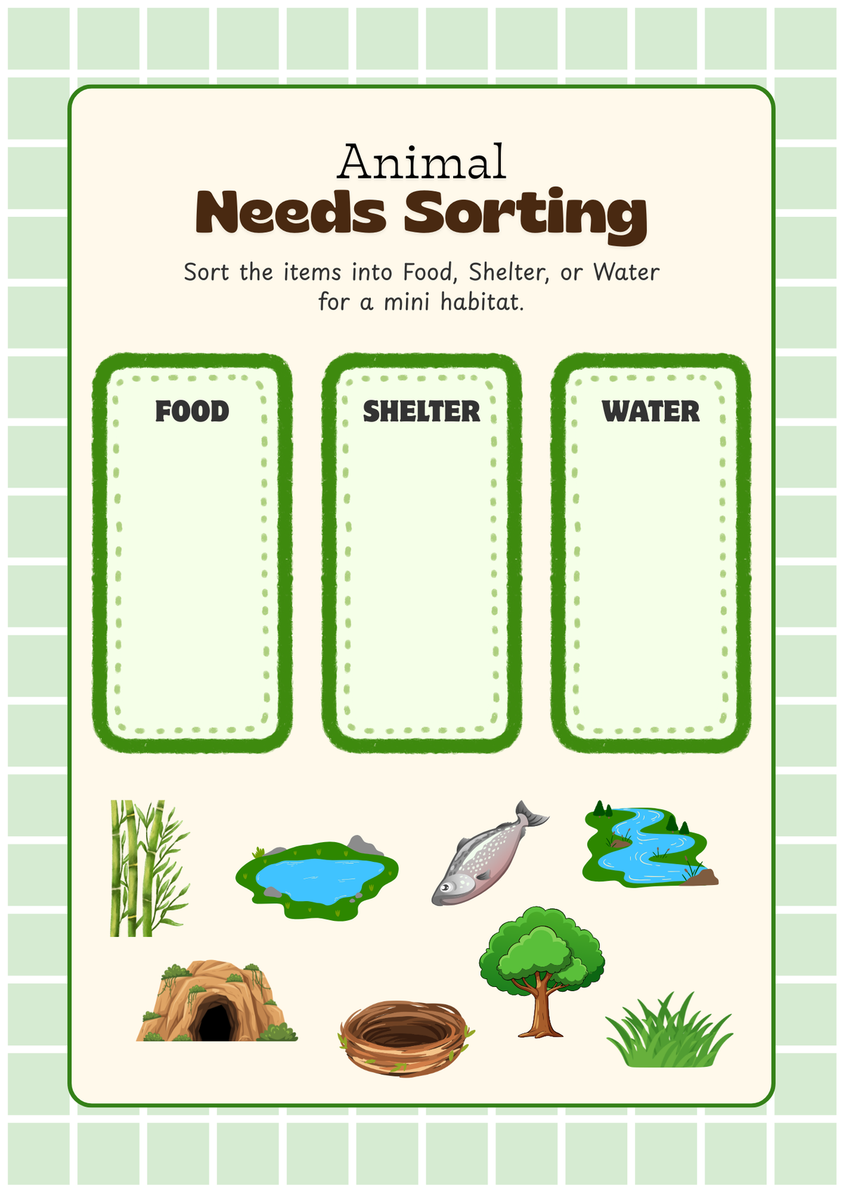 Wildlife Explorers Activity Workbook (Ages 5–8) | Animal Adaptations, Habitats & Conservation Learning Pack