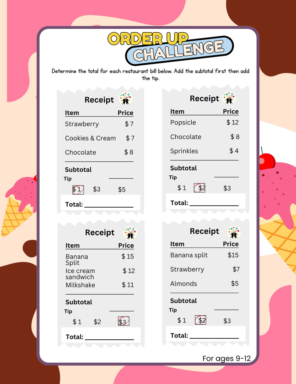 Dough's Ice Cream Parlor: Pretend Play Guide & Activity Workbook | Pretend Play Series
