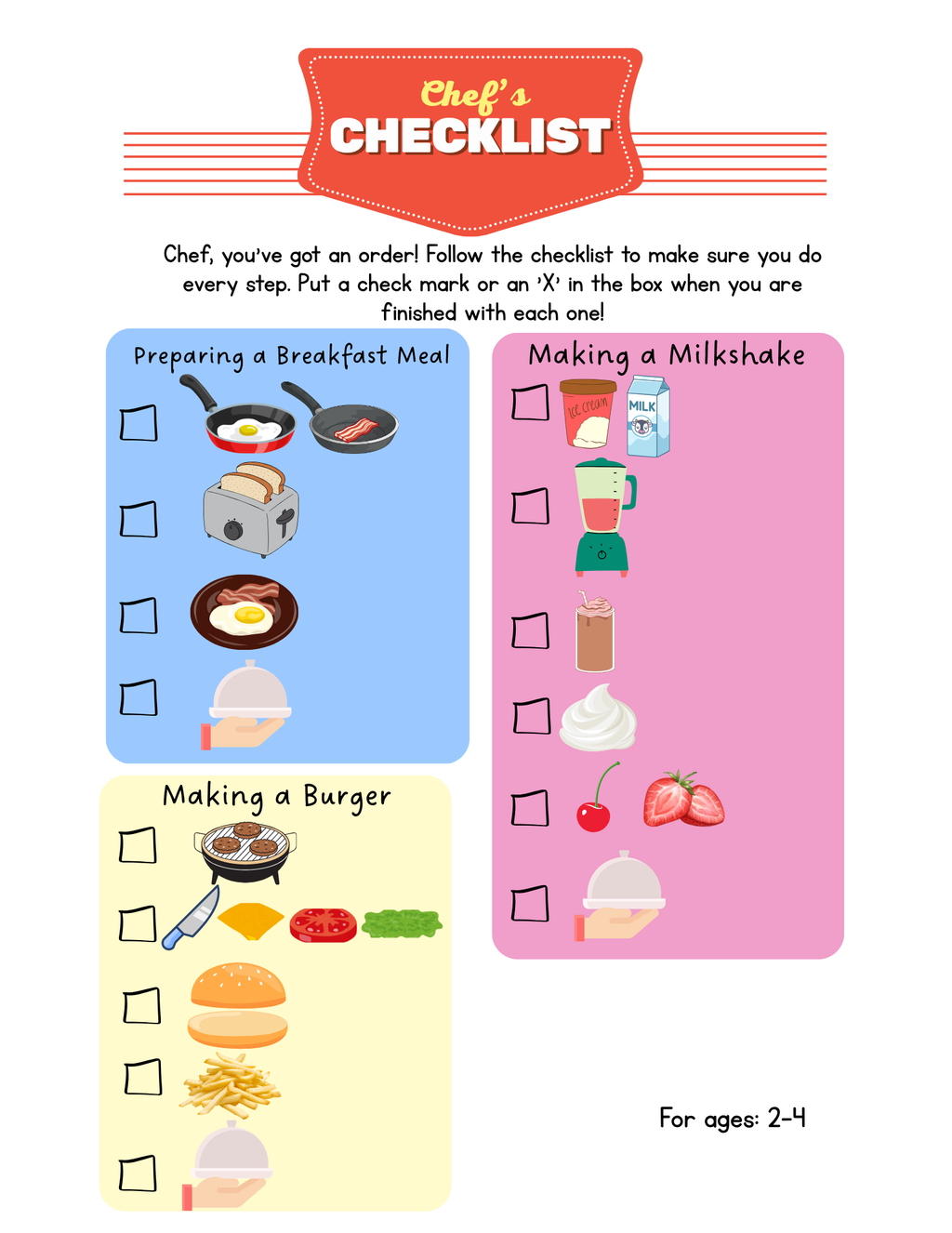 Diner Pretend Play Activity Guide | Printable Restaurant Role-Play & Applied Math Workbook