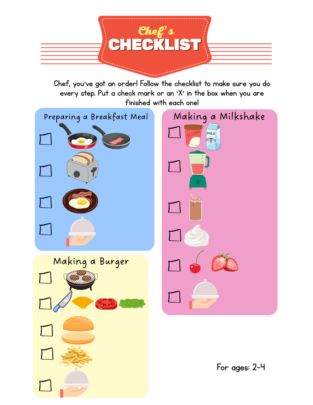 Diner Pretend Play Activity Guide | Printable Restaurant Role-Play & Applied Math Workbook