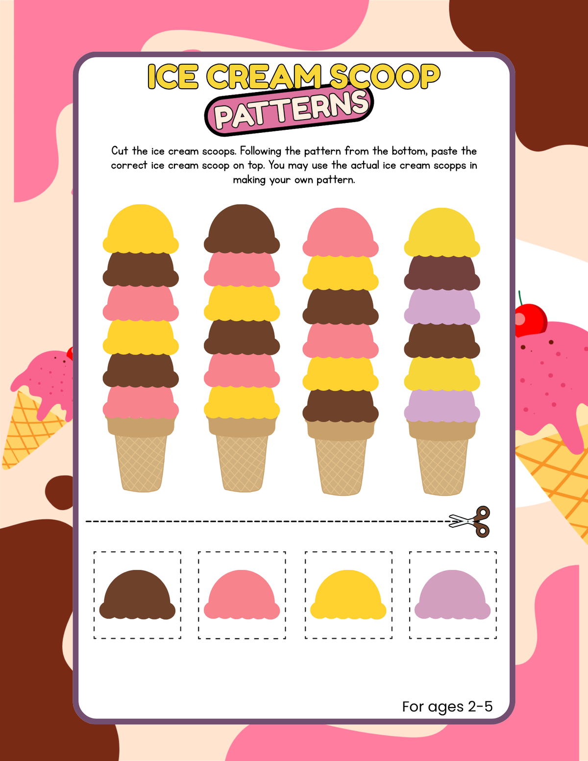 Dough's Ice Cream Parlor: Pretend Play Guide & Activity Workbook | Pretend Play Series
