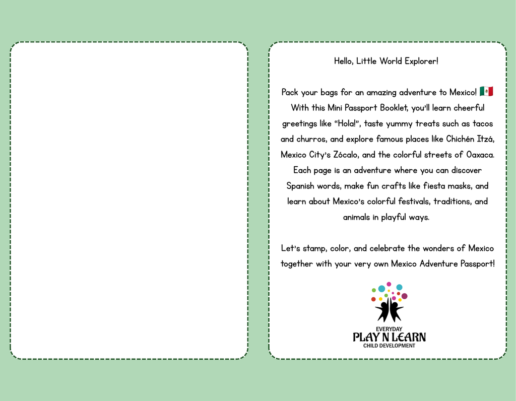 Culture & Kindness Passport Activity Book: Vol. 2 World Traveler Series | Everyday Play N Learn