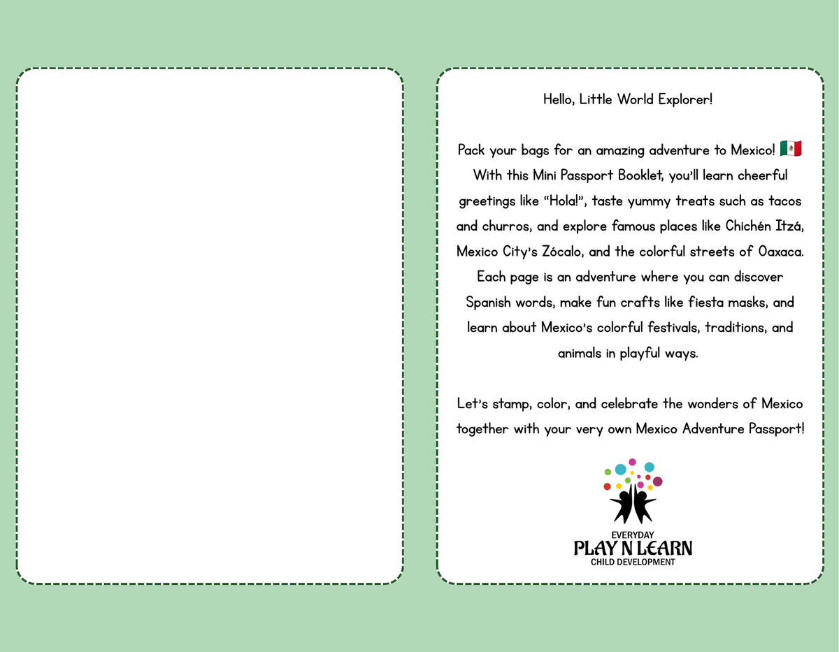 Culture & Kindness Passport Activity Book: Vol. 2 World Traveler Series | Everyday Play N Learn