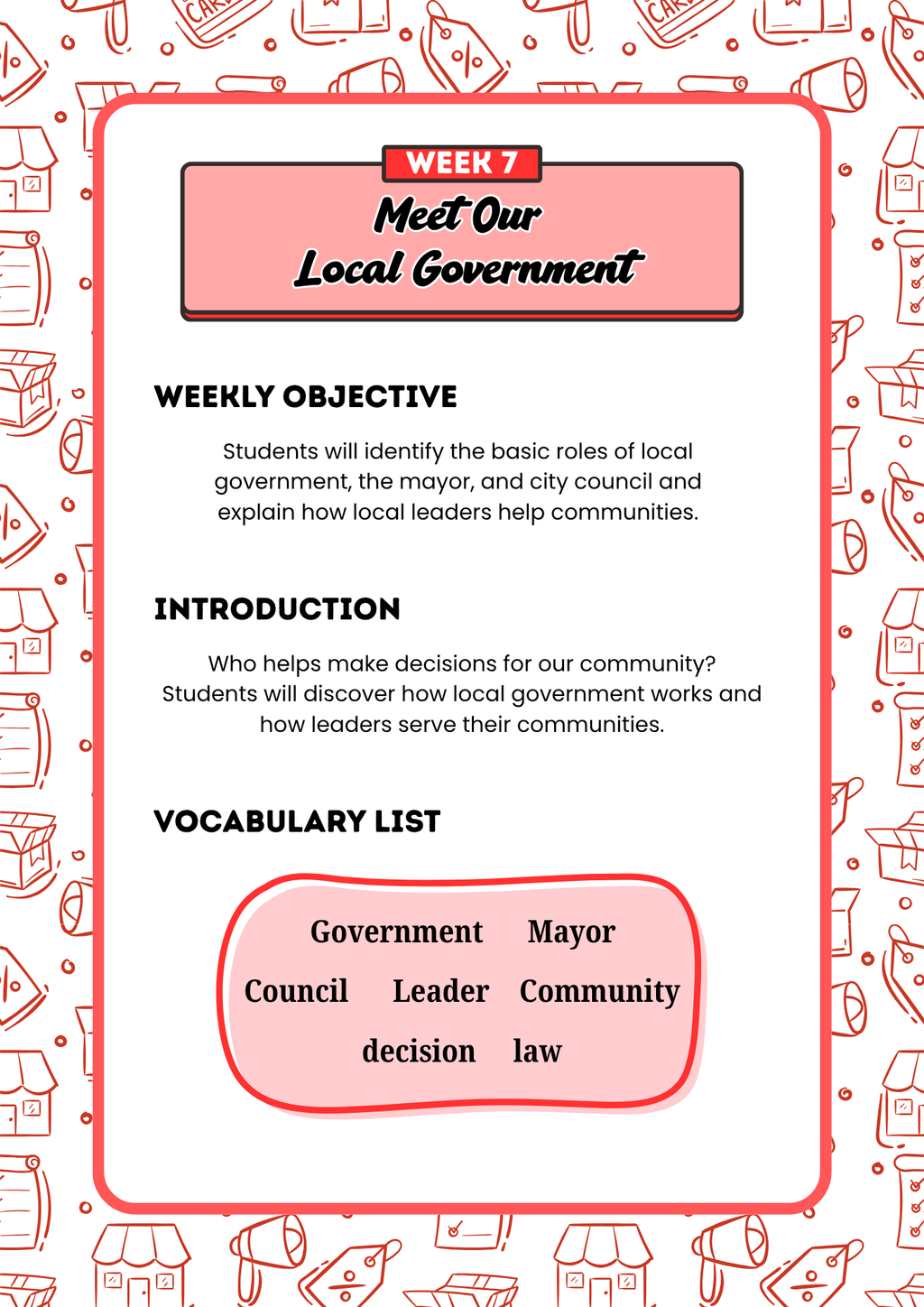 3rd Grade Everyday Civics & Economics: Markets & Local Government Workbook | Everyday Play N Learn Series